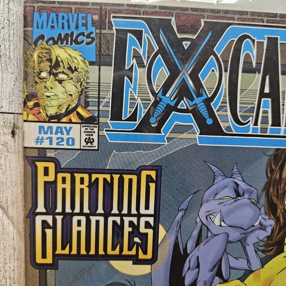 Excalibur #120 Marvel Comics 1988 Comic Book Parting Glances - Picture 2 of 5